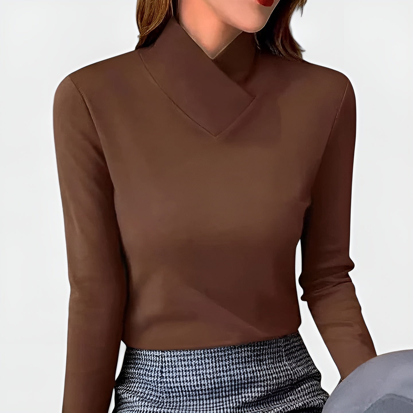 Yulienne™ | Light Turtleneck