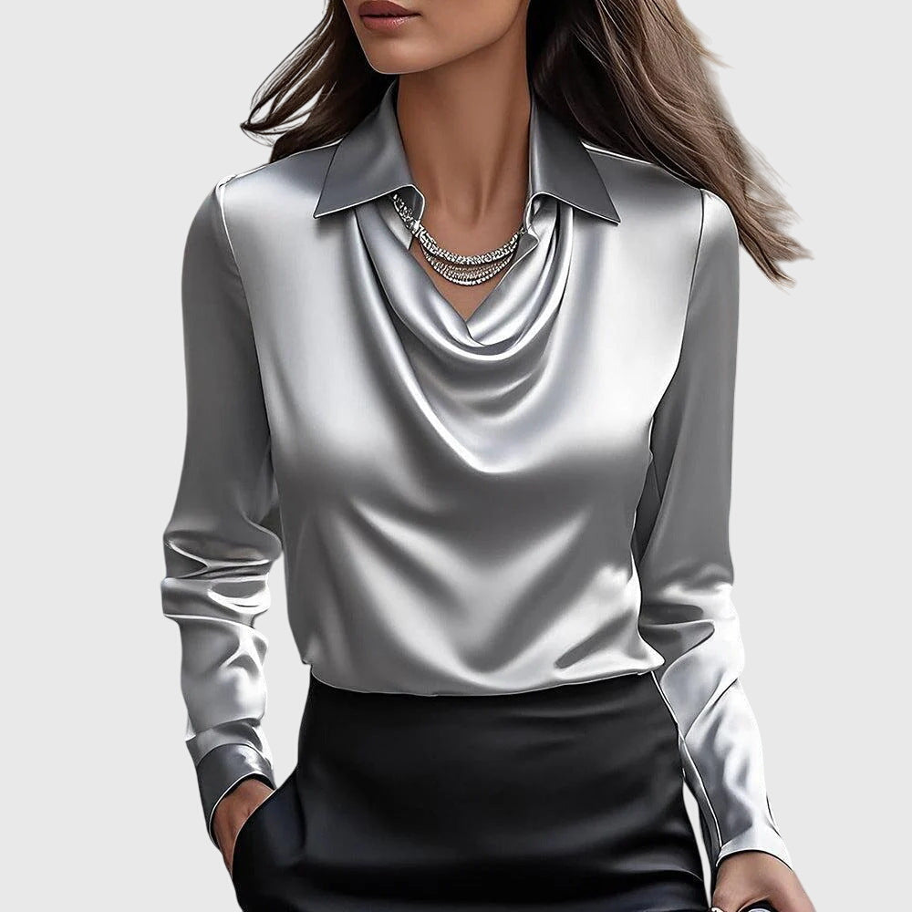 Sylvia™ | Silky Shine Blouse