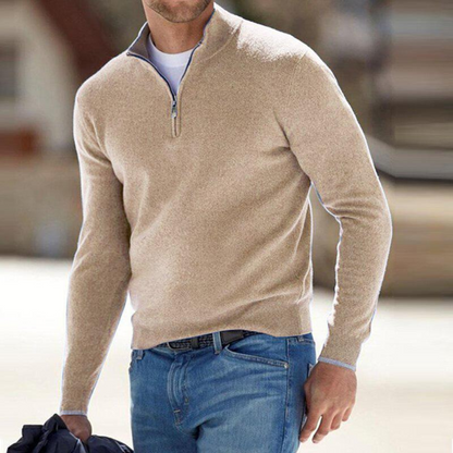 Miquel™ | Stylish Half-Zip Pullover