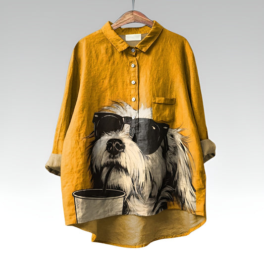 Eve™ | Stylish Blouse with Unique Print