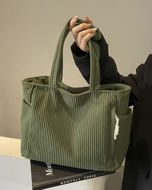 Mathilda™ | Ribbed Tote Bag