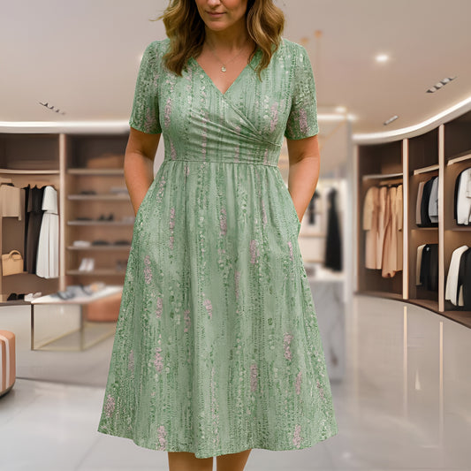 Mari | Elegant Floral Midi
