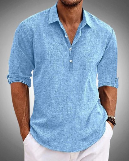 Benjamin™ | Breathable Cotton Summer Shirt