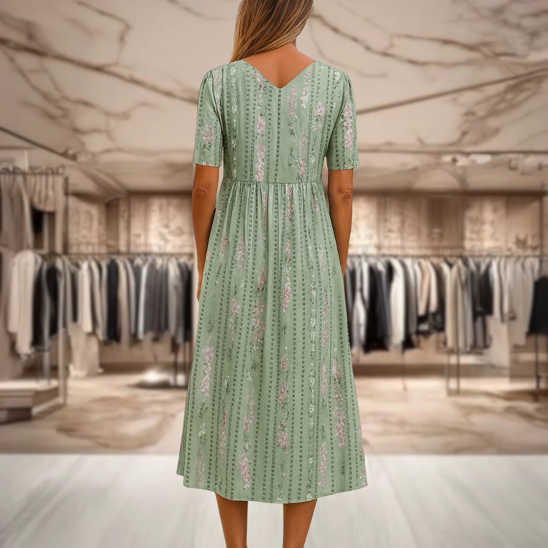 Mari | Elegant Floral Midi