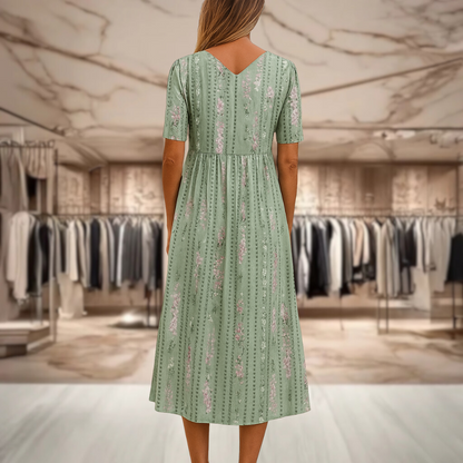 Mari | Elegant Floral Midi