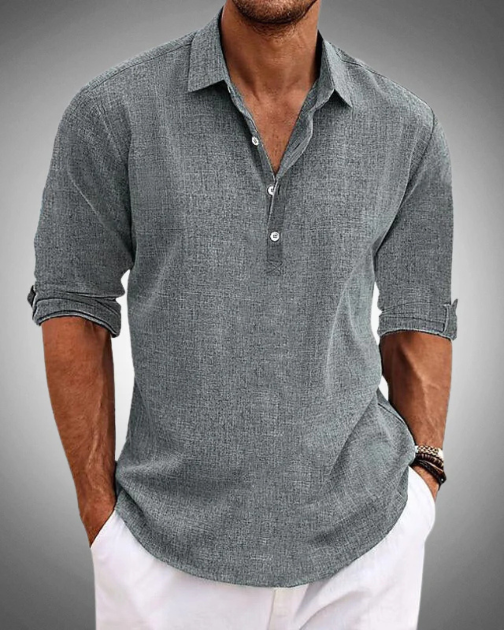 Benjamin™ | Breathable Cotton Summer Shirt