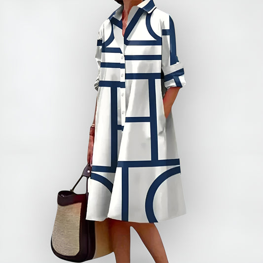 Chiara™ | Elegant Polka Dot Dress