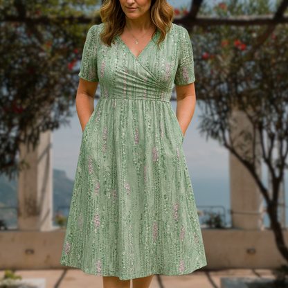 Mari | Elegant Floral Midi