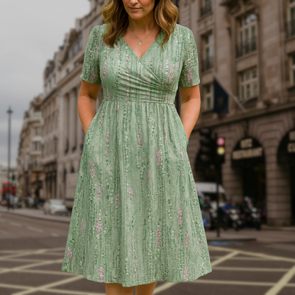 Mari | Elegant Floral Midi