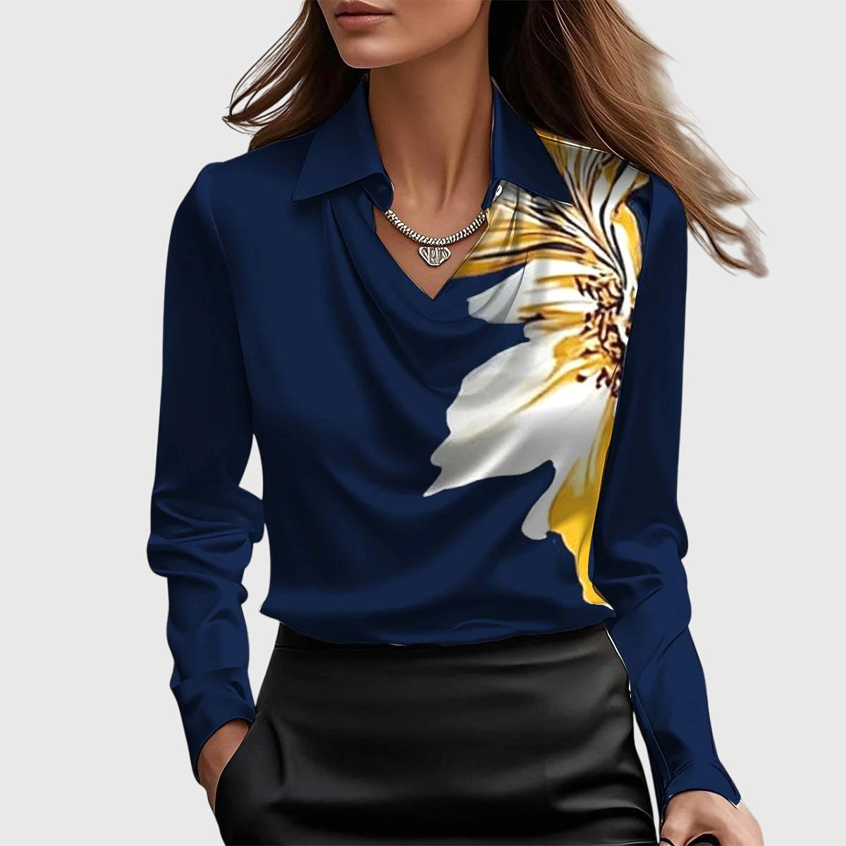Sylvia™ | Silky Shine Blouse