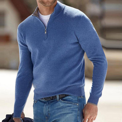 Miquel™ | Stylish Half-Zip Pullover