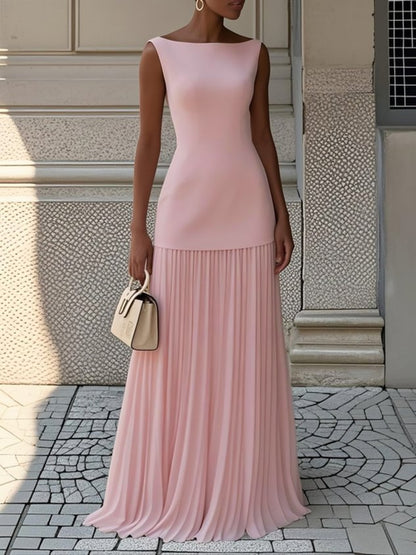 Serena™ | Plissé Maxi Dress
