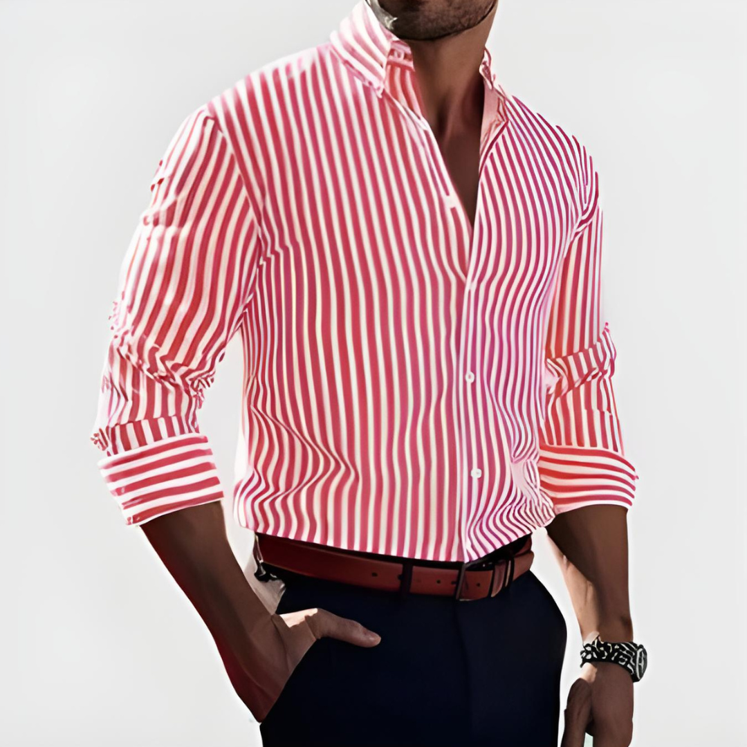 Jason™|Confidence Stripe Shirt