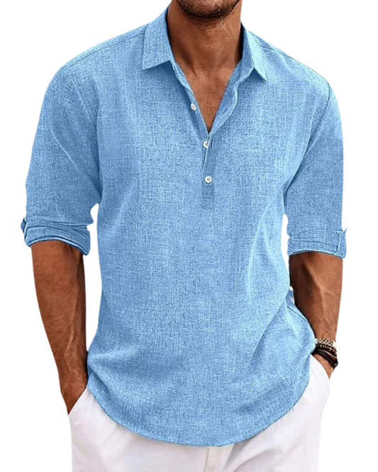 Benjamin™ | Breathable Cotton Summer Shirt