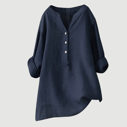 Lena™ | Linen Blouse