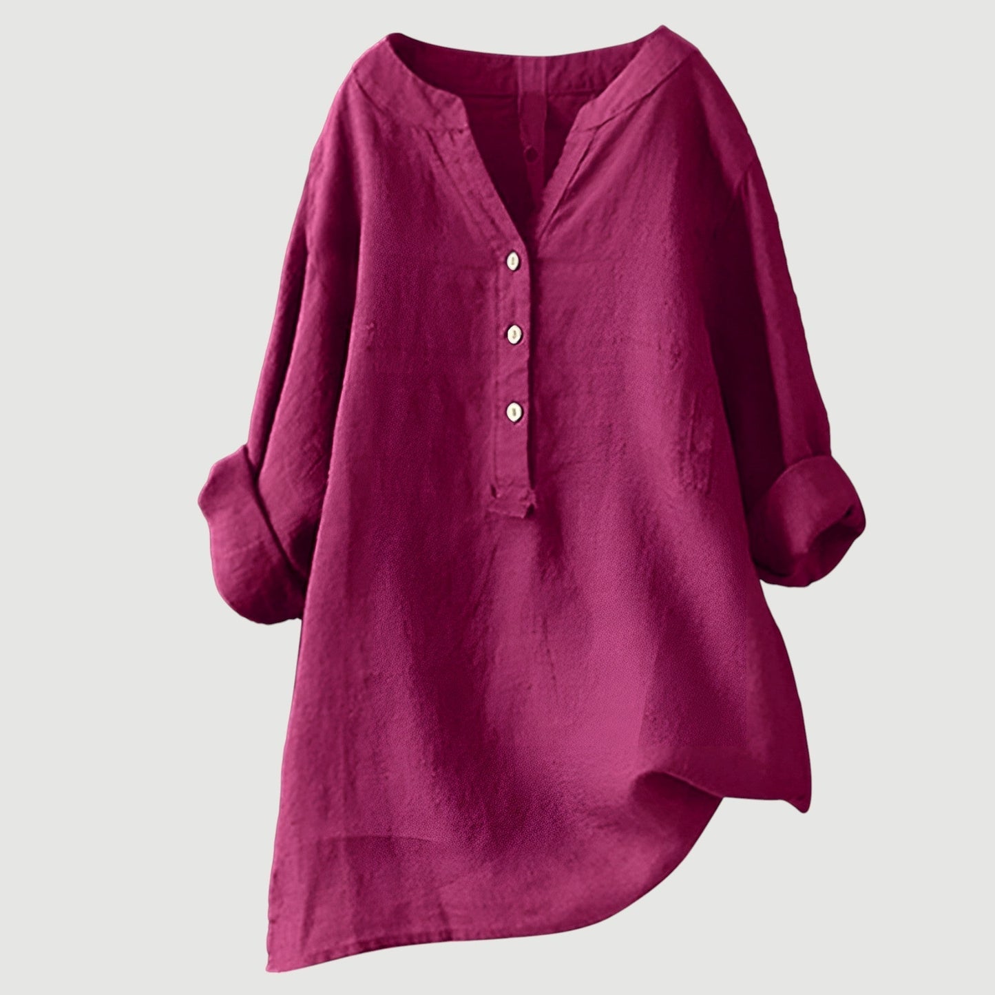 Lena™ | Linen Blouse