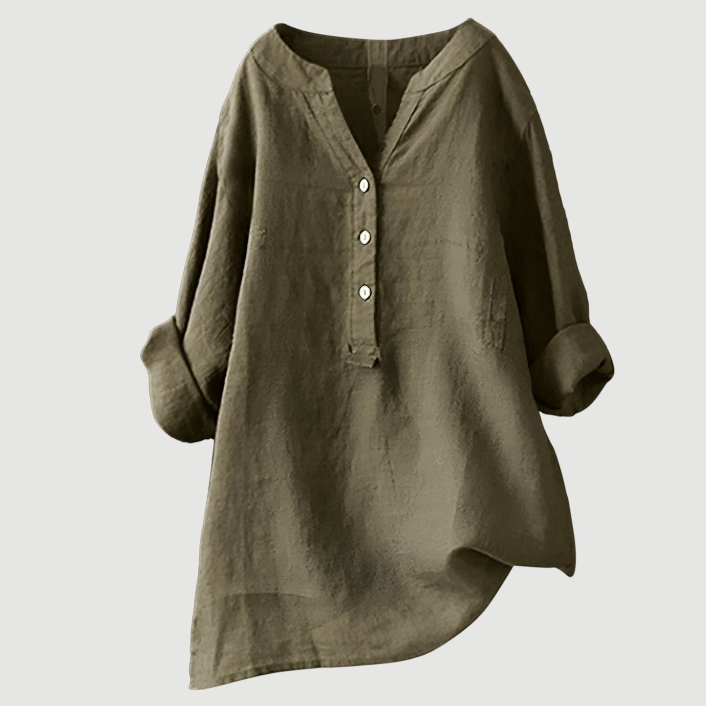 Lena™ | Linen Blouse