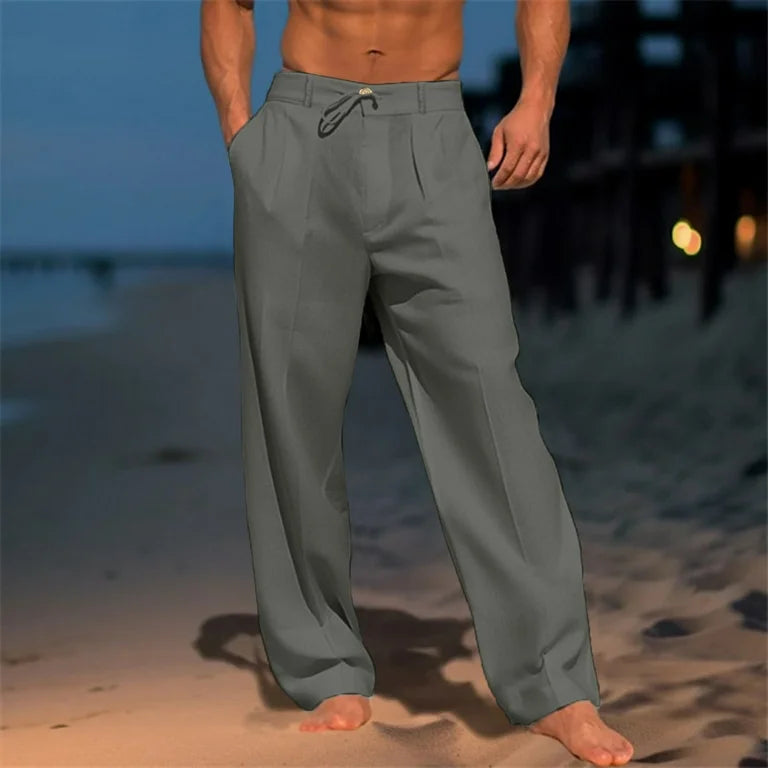 Matteo™ | Breezy Linen Trousers