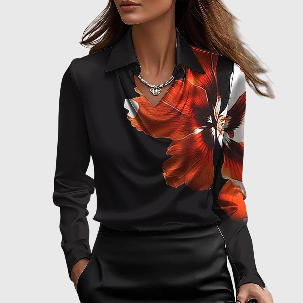 Sylvia™ | Silky Shine Blouse