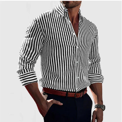 Jason™|Confidence Stripe Shirt