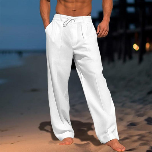 Matteo™ | Breezy Linen Trousers