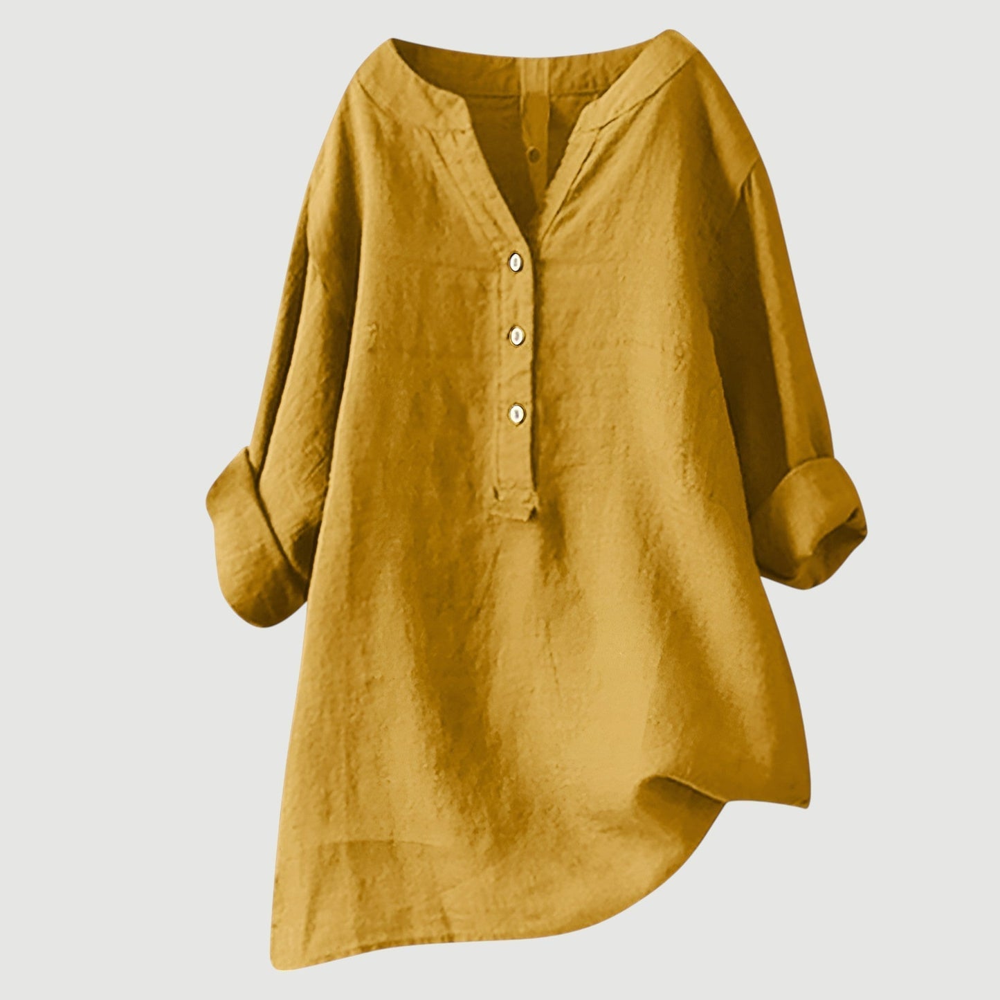 Lena™ | Linen Blouse