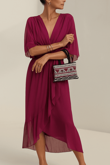 Isabella™ | Elegant Wrap Dress